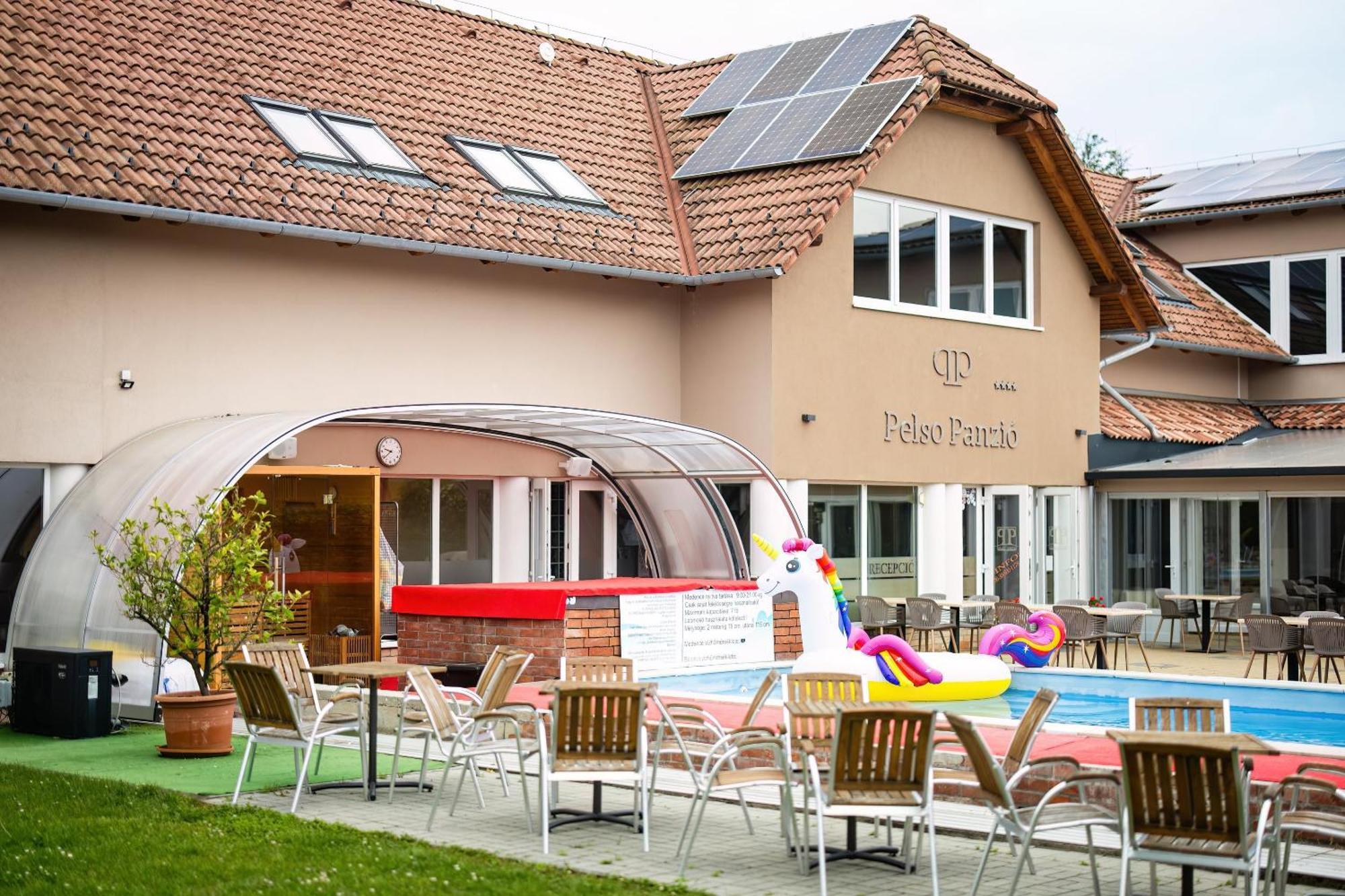Balatonmáriafürdő Pelso Panzio Bed & Breakfast エクステリア 写真